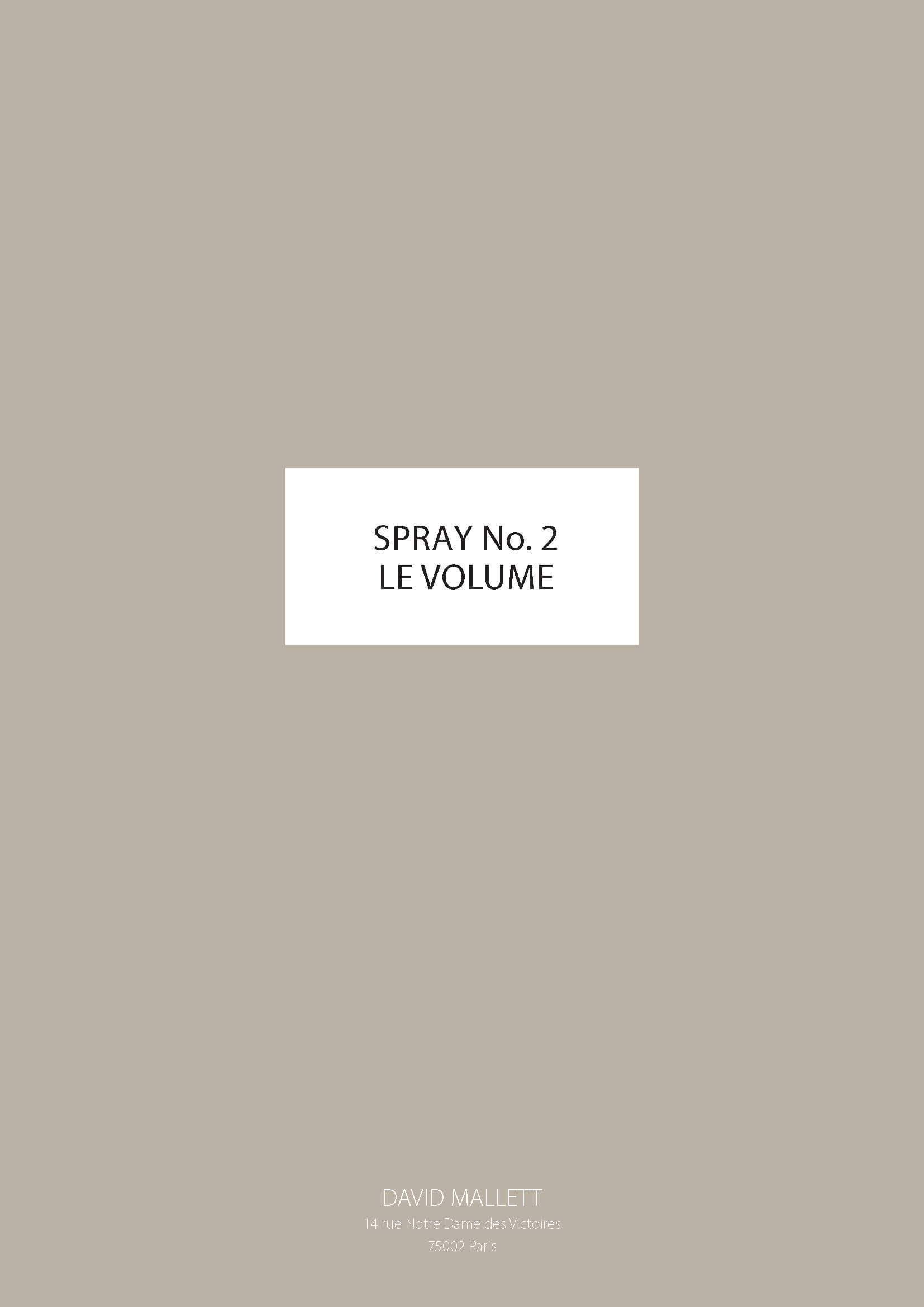 Spray No.2 LE VOLUME FR